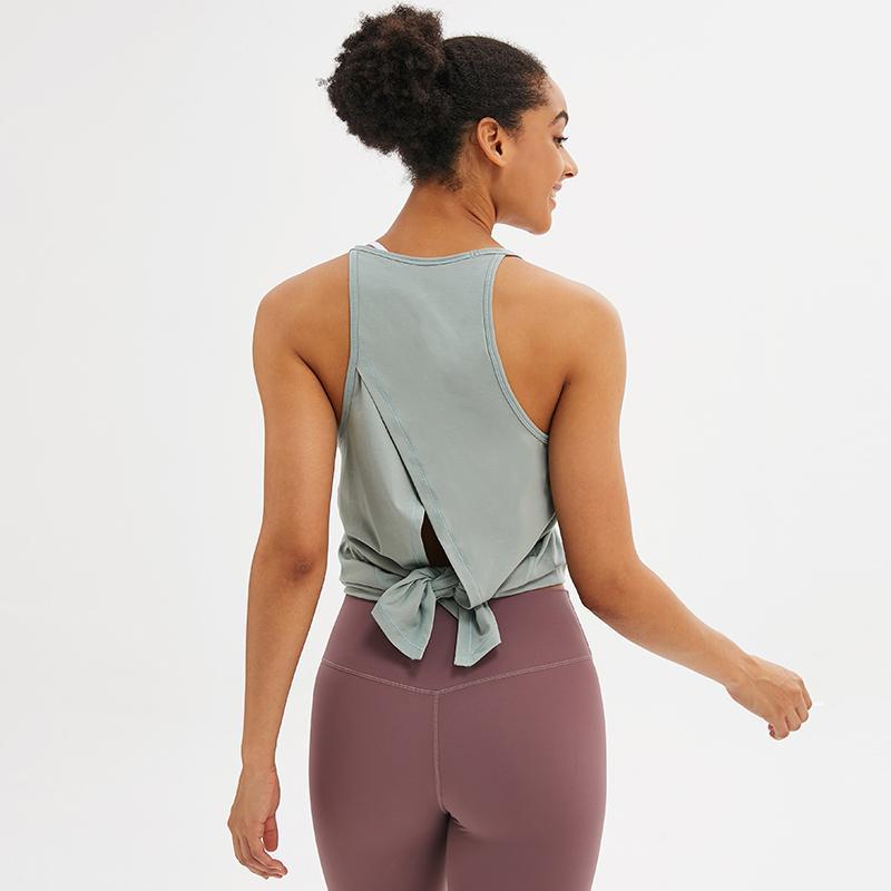 BACK TIE Loose Gym Fitness Yoga Tank Tops Women Lightweight Cotton Running Workout Athletic Vest Sleeveless Shirts For Women1, C-green
BACK TIE Loose Gym Fitness Yoga Tank Tops Women Lightweight Cotton Running Workout Athletic Vest Sleeveless Shirts For Women1, C-green
