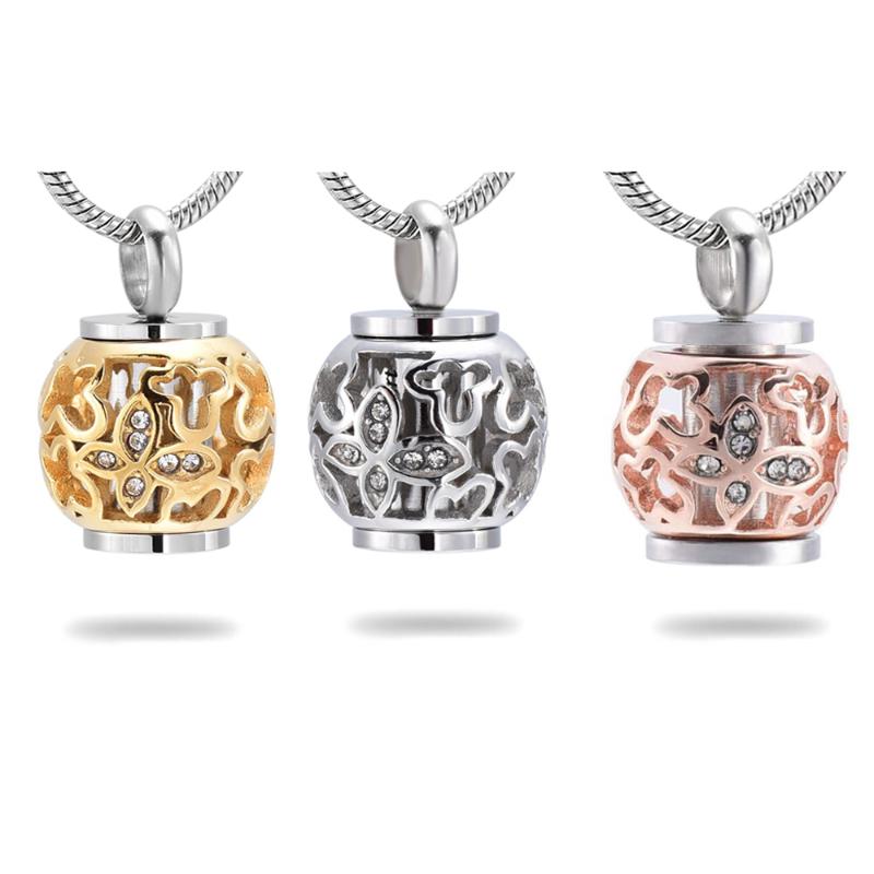 Hollow Butterfly Crystal Urn Cremation Necklace Always in My Heart Memorial Pendants for Ashes Fashion Jewelry
Hollow Butterfly Crystal Urn Cremation Necklace Always in My Heart Memorial Pendants for Ashes Fashion Jewelry