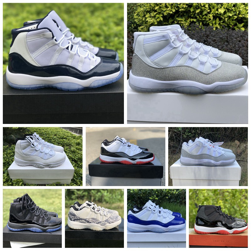 New 11 11s Jumpman basketball shoes low white bred concord SE metallic gold legend blue pantone ovo grey snake skin mens women Sneakers, #3
New 11 11s Jumpman basketball shoes low white bred concord SE metallic gold legend blue pantone ovo grey snake skin mens women Sneakers, #3