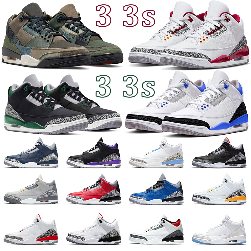 Newest 3s Jumpman Men Basketball Shoes 3 Cardinal Red Pine Green Racer Blue Midnight Navy Cool Grey Fire Red Cement Pure White Mens Trainer Sports Sneakers, Laser orange
Newest 3s Jumpman Men Basketball Shoes 3 Cardinal Red Pine Green Racer Blue Midnight Navy Cool Grey Fire Red Cement Pure White Mens Trainer Sports Sneakers, Laser orange