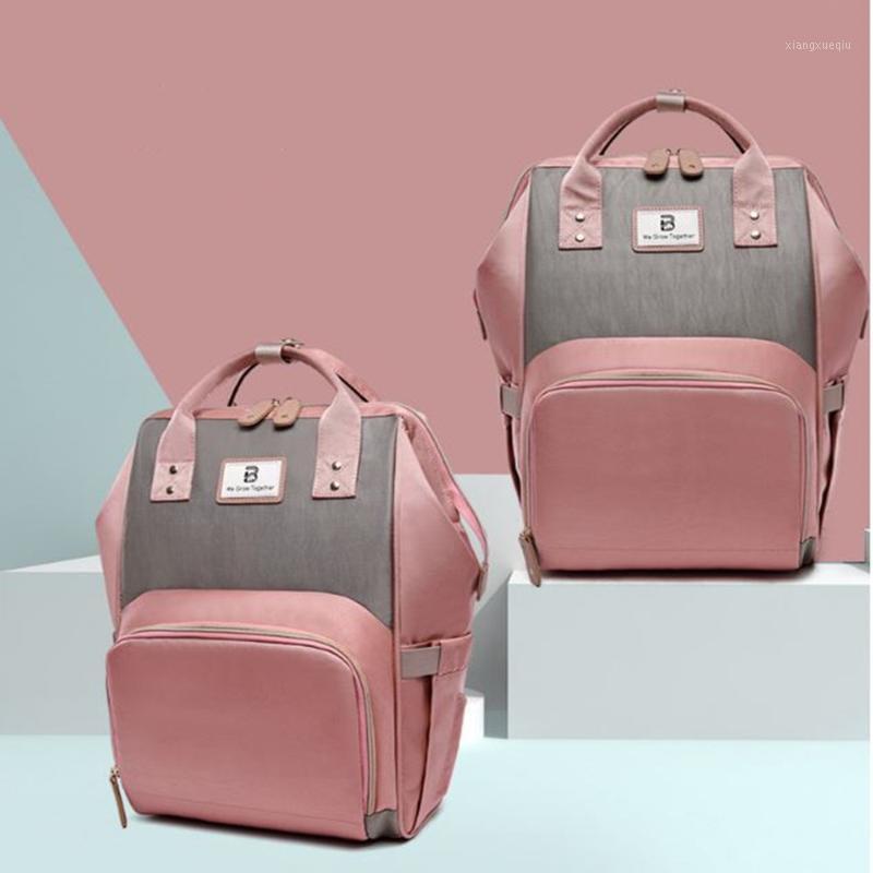 High visibility Multifunctional Mummy Bag Mom Backpack Large And Small Size Design Walking Nursery1, Blue and pink
High visibility Multifunctional Mummy Bag Mom Backpack Large And Small Size Design Walking Nursery1, Blue and pink