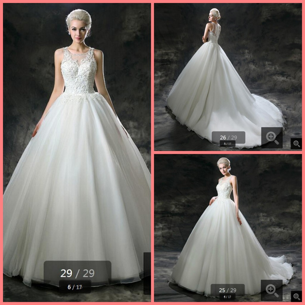 2021 Attractive white tulle ball gown wedding dress sleeveless lace appliques pearls court train wedding gowns sheer back wedding dresses, Black
2021 Attractive white tulle ball gown wedding dress sleeveless lace appliques pearls court train wedding gowns sheer back wedding dresses, Black