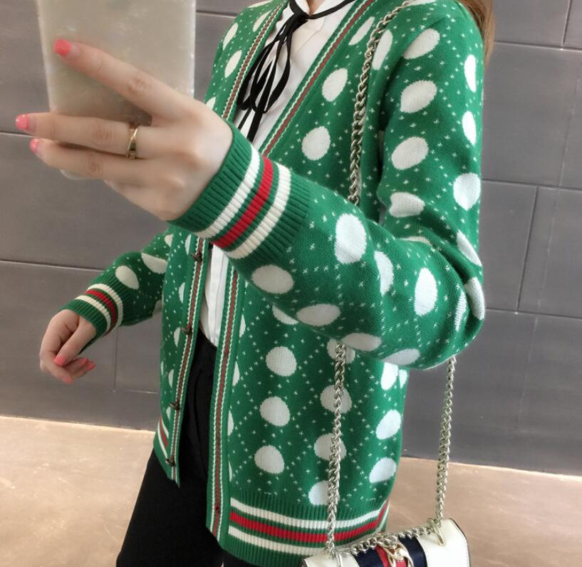 New Women' Long Sleeve Button V-Neck Sweater Coat Spring And Autumn Loose Thin Top Plaid Knitted Cardigan Coats, 02
New Women' Long Sleeve Button V-Neck Sweater Coat Spring And Autumn Loose Thin Top Plaid Knitted Cardigan Coats, 02