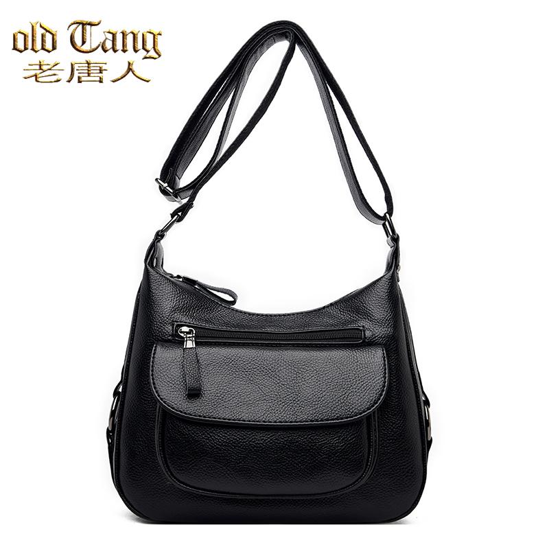 OLD TANG Vintage Solid Color Leather Shoulder Bags for Women 2021 New Designer Luxury Ladies Crossbody Bags Bolsa Feminina, Black
OLD TANG Vintage Solid Color Leather Shoulder Bags for Women 2021 New Designer Luxury Ladies Crossbody Bags Bolsa Feminina, Black