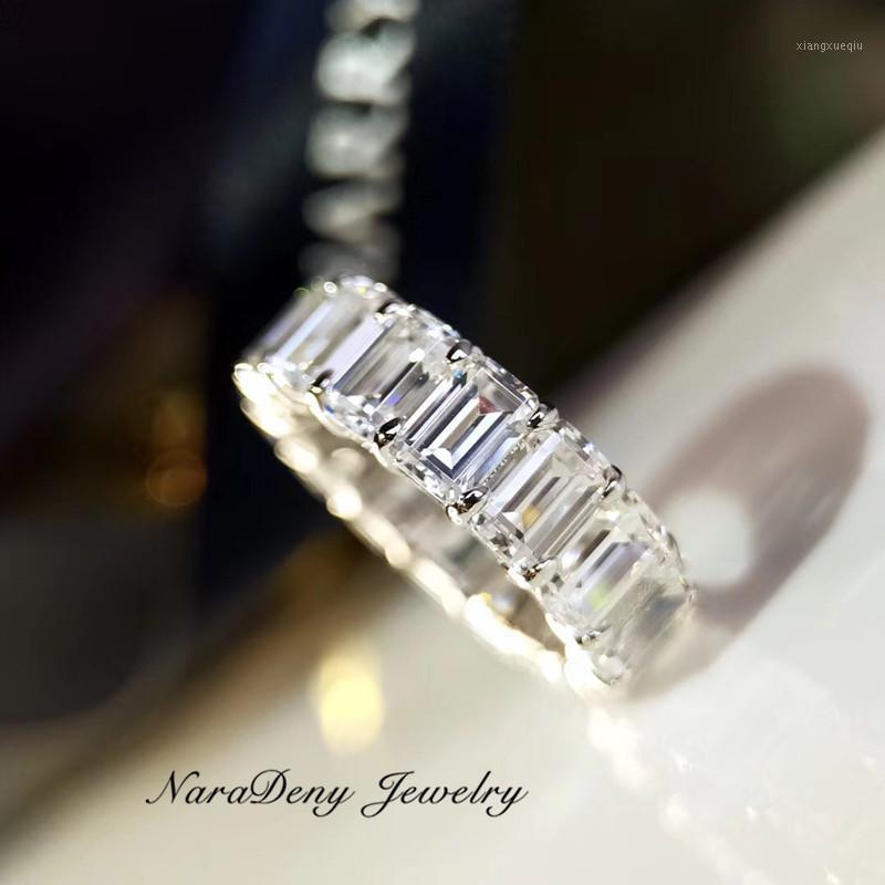 Cluster Rings Styles Baguette Eternity Cubic Zirconia Ring With 925 Sterling Silver Jewelry For Women Gift, Golden;silver
Cluster Rings Styles Baguette Eternity Cubic Zirconia Ring With 925 Sterling Silver Jewelry For Women Gift, Golden;silver