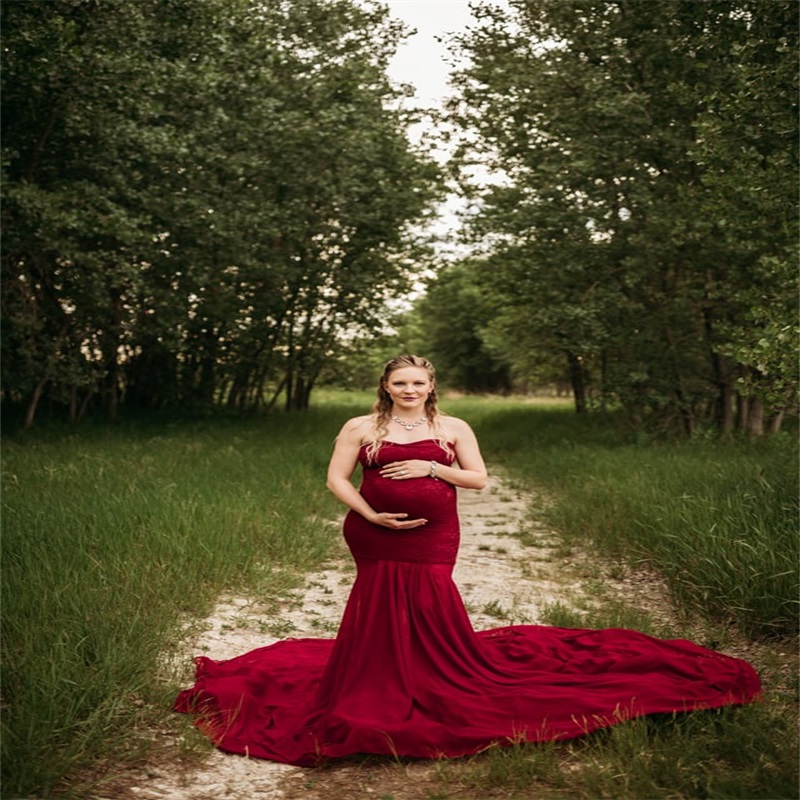 Mermaid Pregnant Bridal Sleepwear Soft Chiffon Custom Made Sweetheart Sleeveless Wedding Robe Nightgown Sweep Train Fast Shipping