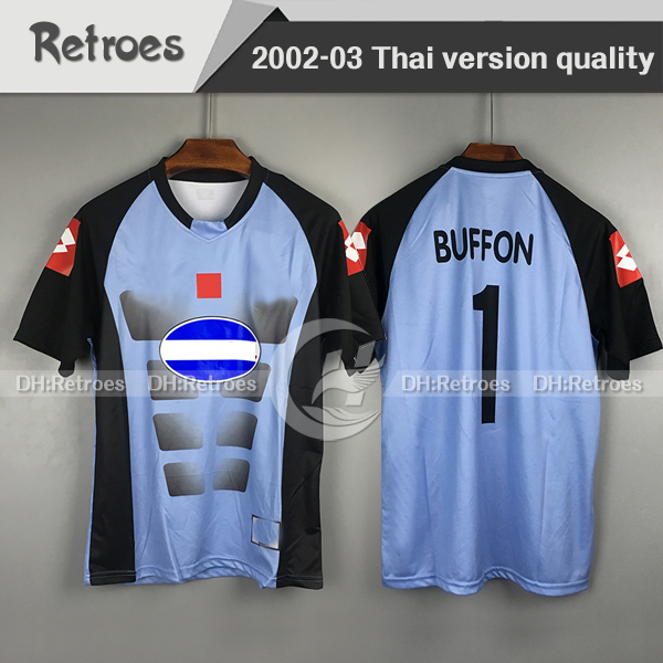2002 2003 Retro Buffon Goalkeeper Gaolie Soccer Jerseys 02 03 Football Shirts Camiseta Maillot classic Football Shirts
2002 2003 Retro Buffon Goalkeeper Gaolie Soccer Jerseys 02 03 Football Shirts Camiseta Maillot classic Football Shirts