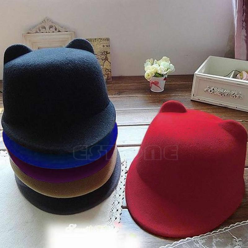 Free Shipping New Winter Fashion Women Devil Hat Cute Kitty Cat Ears Wool Bowler Cap-448E, Khaki
Free Shipping New Winter Fashion Women Devil Hat Cute Kitty Cat Ears Wool Bowler Cap-448E, Khaki