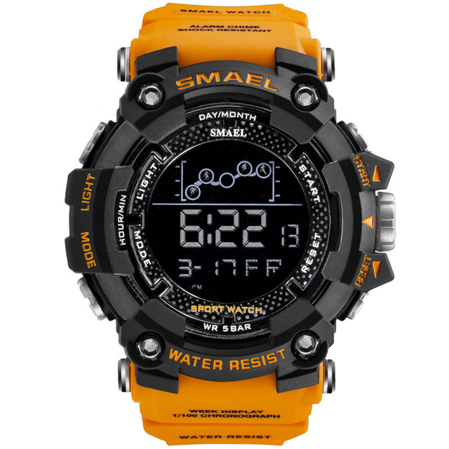 Mens Watch Military Water resistant Sport Wristwach Army led Digital wrist Stopwatches for male relogio masculino Watches, Slivery;brown
Mens Watch Military Water resistant Sport Wristwach Army led Digital wrist Stopwatches for male relogio masculino Watches, Slivery;brown