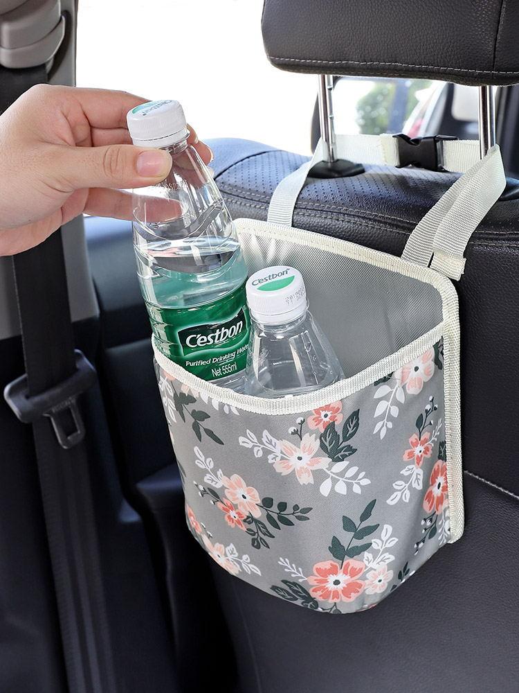 Car seat with storage pouch hanging pocket to hang the bag on-board vehicle with rear seat backcar supplies, Light grey
Car seat with storage pouch hanging pocket to hang the bag on-board vehicle with rear seat backcar supplies, Light grey