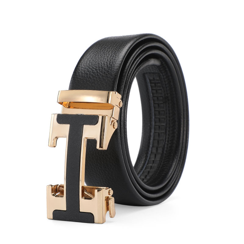 Belt Automatic Buckle Men's 2022 Fashion Style 120cm Coolest Belt, As shown