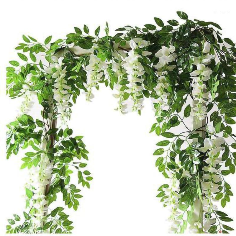 2M Wisteria Artificial Flowers Vine Garland Wedding Arch Decoration Fake Plants Foliage Rattan Trailing Faux Flowers Ivy Wall1, Pink
2M Wisteria Artificial Flowers Vine Garland Wedding Arch Decoration Fake Plants Foliage Rattan Trailing Faux Flowers Ivy Wall1, Pink