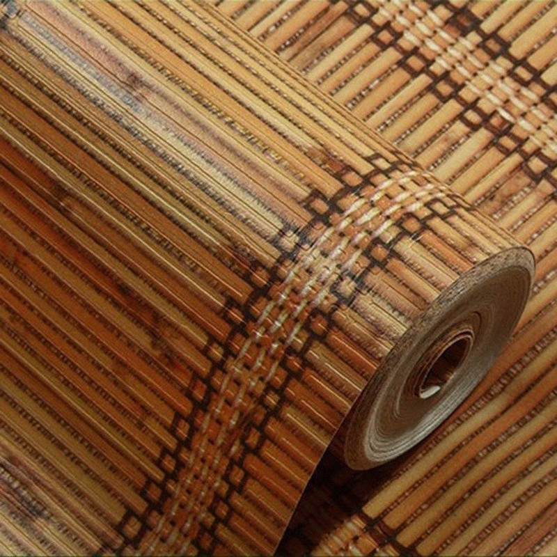 Wholesale 3D Imitation Bamboo Textured Wallpaper Waterproof Thickened PVC Embossed Wall Paper For Bedroom Living Room Background Wallp IzPW#, Yellow
Wholesale 3D Imitation Bamboo Textured Wallpaper Waterproof Thickened PVC Embossed Wall Paper For Bedroom Living Room Background Wallp IzPW#, Yellow