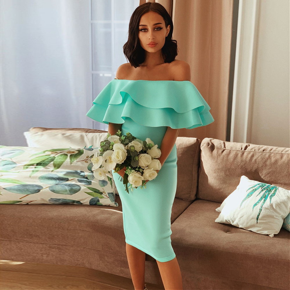 2021 The New a Drooling Outsider Shoulder New Summer Girl Sexy Mint Dressed Night Dress Party Zvew
2021 The New a Drooling Outsider Shoulder New Summer Girl Sexy Mint Dressed Night Dress Party Zvew