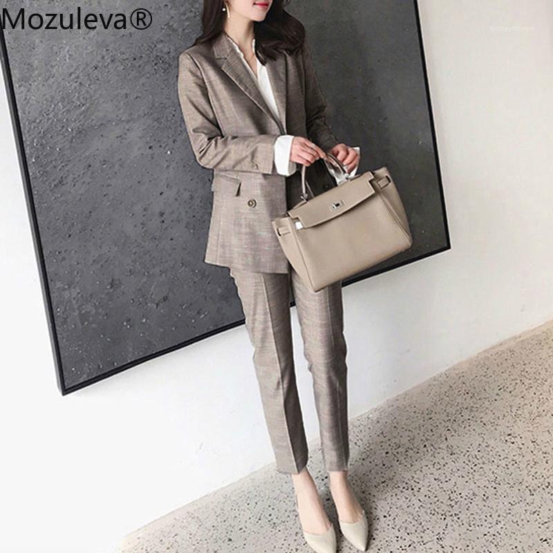 Mozuleva 2020 Autumn New Casual Women Pant Suits Double Breasted Slim Blazer & High Waist Suit Pants Office Ladies 2 Pieces Sets1, Coffee
Mozuleva 2020 Autumn New Casual Women Pant Suits Double Breasted Slim Blazer & High Waist Suit Pants Office Ladies 2 Pieces Sets1, Coffee
