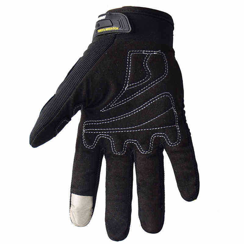 SUOMY Summer Touch Screen Motorcycle Riding Glove Full Finger Mesh Breathable Motocross Luvas Moto MTB Dirt Bike s 220111