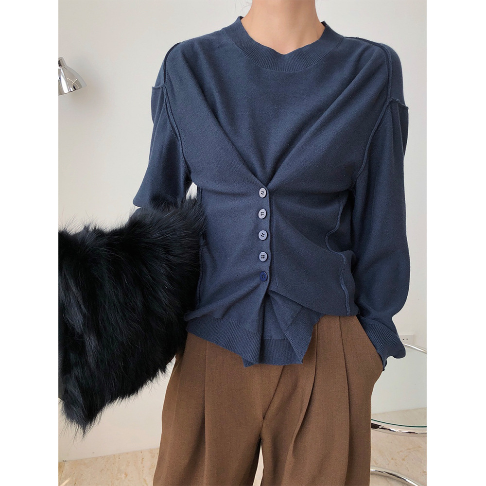 Autumn 2021 New Winter New French Fashion Knitted Shirt Designer and Fine Versatile Pullover Kpop S5ou DEFG
Autumn 2021 New Winter New French Fashion Knitted Shirt Designer and Fine Versatile Pullover Kpop S5ou DEFG