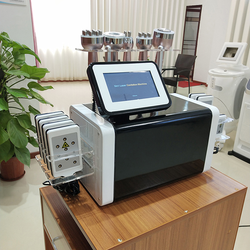 Lipo Laser Fat Burning 40KHZ Ultrasonic RF Vacuum Cavitation Radio Frequency Body Slimming Skin Tightening Face Lift Beauty Salon machine