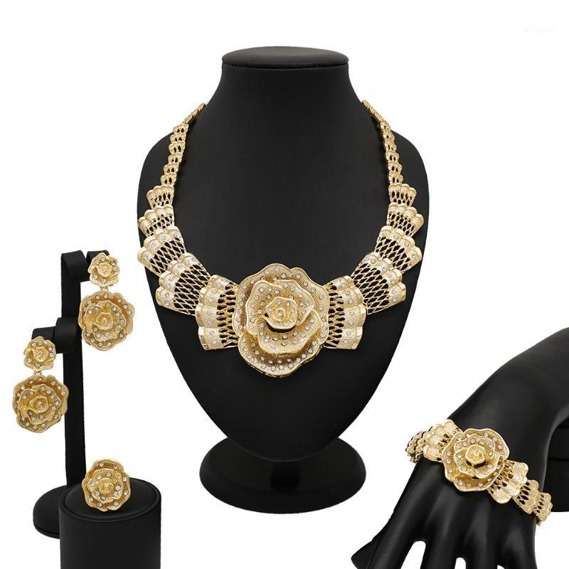 Earrings & Necklace Mirafeel Dubai Jewelry Sets Gold Fashion Ladies Crystal Bridesmaid Wedding Gifts Bridal Set1, As pic
Earrings & Necklace Mirafeel Dubai Jewelry Sets Gold Fashion Ladies Crystal Bridesmaid Wedding Gifts Bridal Set1, As pic
