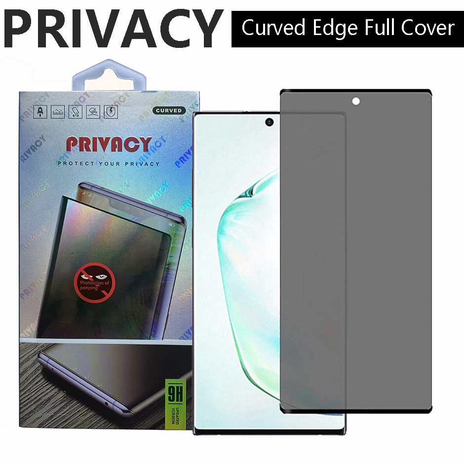 5D Privacy full cover Tempered Glass Screen Protector For Samsung S21 S20 NOTE20 Ultra S10 S9 S8 Note10 Plus Note8 note9 s7edge case friendly anti-spy film with package
5D Privacy full cover Tempered Glass Screen Protector For Samsung S21 S20 NOTE20 Ultra S10 S9 S8 Note10 Plus Note8 note9 s7edge case friendly anti-spy film with package