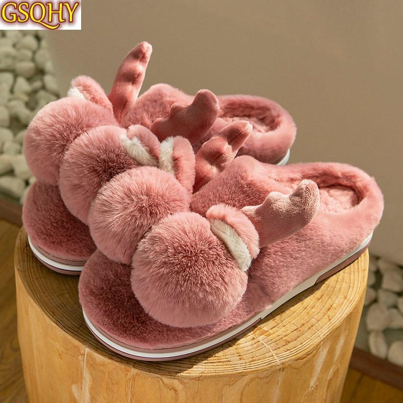 Women Warm Winter Plush Slippers Woman Home Shoes Animal Cute Ladies Casual Fashion Shoe Female Comfort Footwear Indoor 2021, Pink
Women Warm Winter Plush Slippers Woman Home Shoes Animal Cute Ladies Casual Fashion Shoe Female Comfort Footwear Indoor 2021, Pink