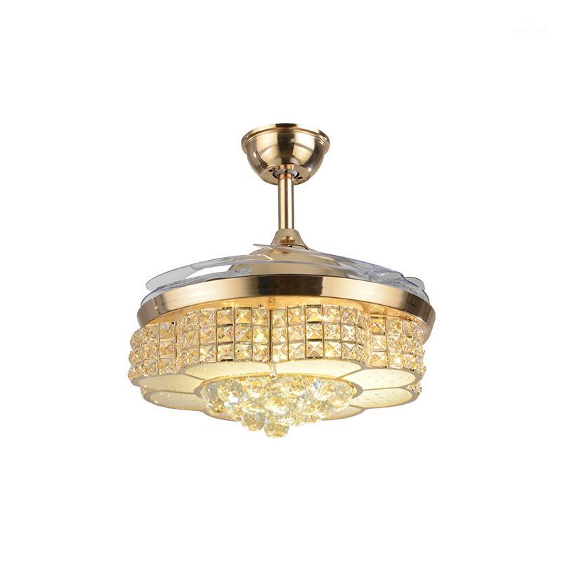 European-style crystal ceiling fan lamp home living room bedroom dining room modern minimalist fan lamp invisible1
European-style crystal ceiling fan lamp home living room bedroom dining room modern minimalist fan lamp invisible1