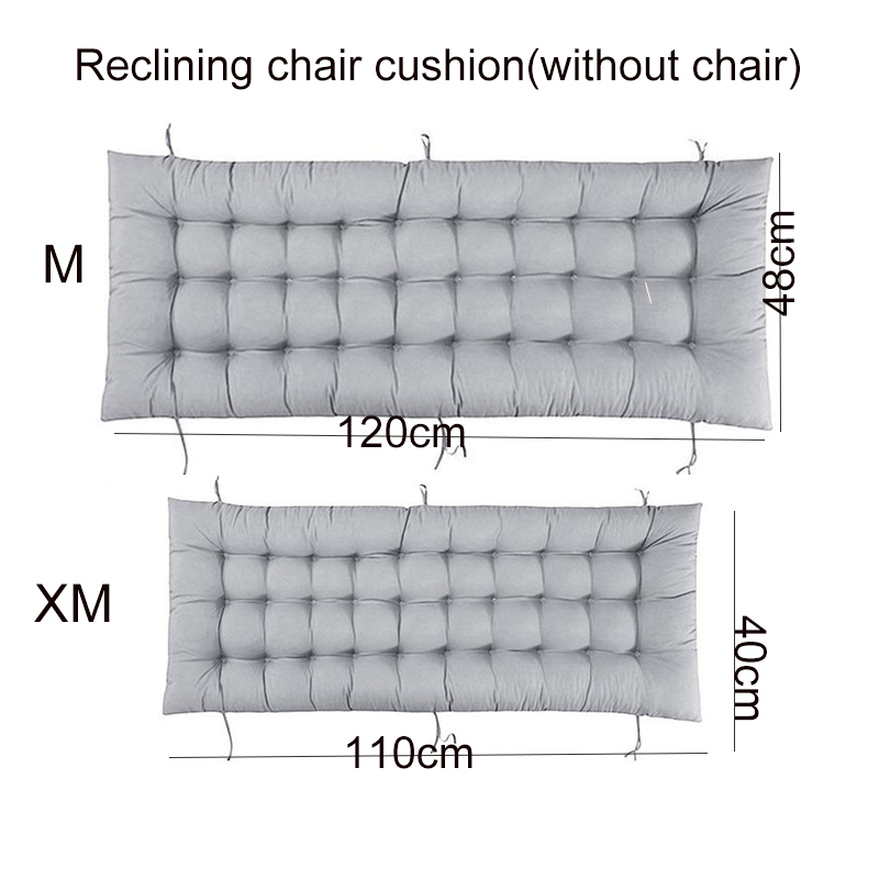 Universal Relax rocking chair cushion soft long Mat For Chair Tatami Lounger Recliner beach Sofa Cushion Pad Window Floor Y200723