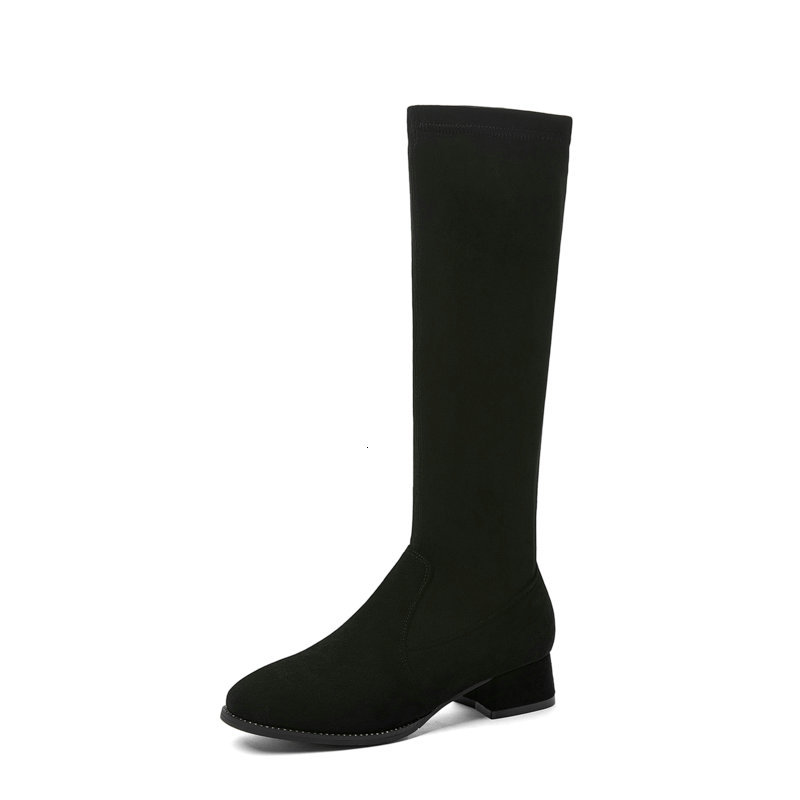 2021 New Square Heel Fashion Round Toe Women Shoes Flock Autumn Winter Concise Knee High Boots Size 34-43 Uf66, Black
2021 New Square Heel Fashion Round Toe Women Shoes Flock Autumn Winter Concise Knee High Boots Size 34-43 Uf66, Black