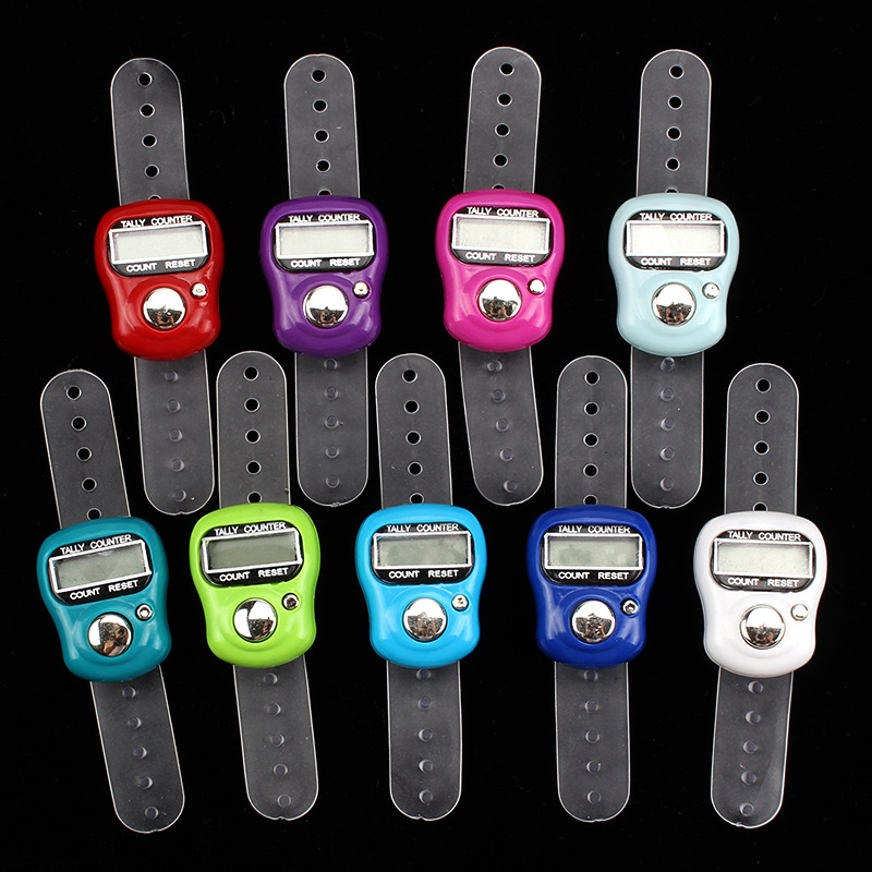 Finger Tally Counter Ring Electronic Counter | Ring Buddha Prayer Register(The logistics price Pls Contact us)