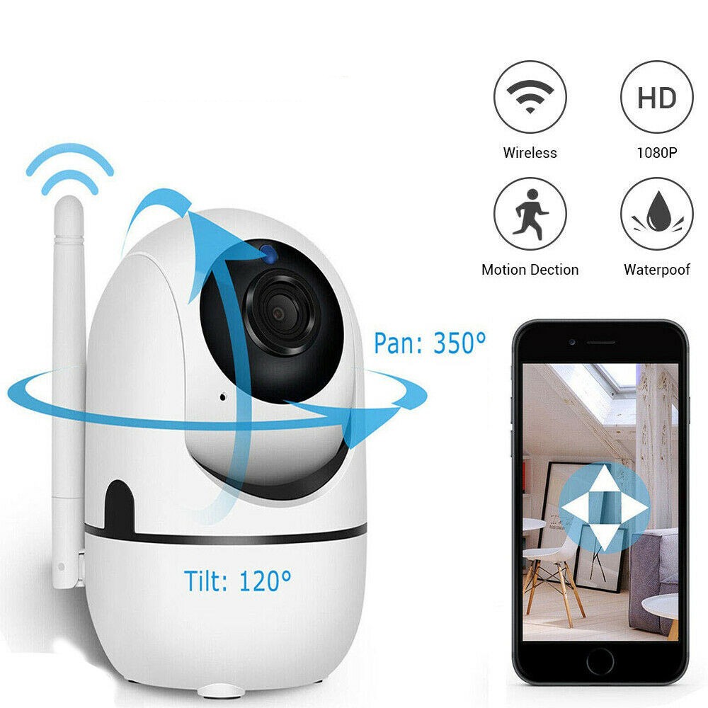 Caméra IP sans fil Cloud 1080P, piste intelligente, Mini caméra WiFi, sécurité à domicile, Webcam, Surveillance réseau CCTV, moniteur pour bébé e