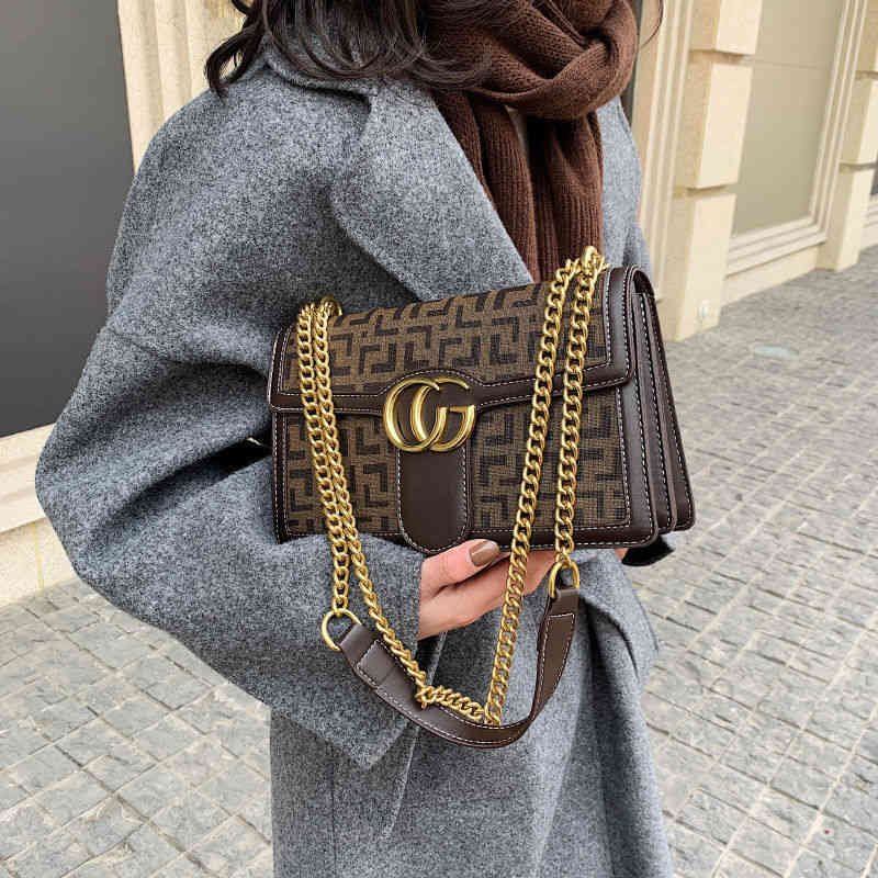 2022 Factory Wholesale Chain female Korean women's One Shoulder Messenger Bag S05I, Coffee
2022 Factory Wholesale Chain female Korean women's One Shoulder Messenger Bag S05I, Coffee