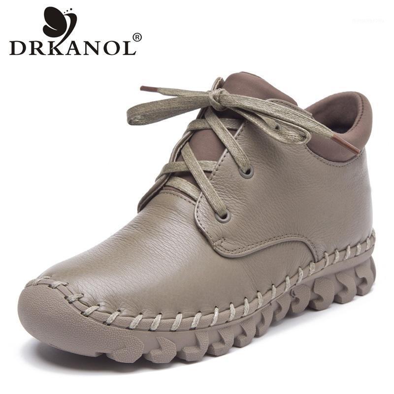 DRKANOL Autumn Winter Women Boots Fashion Handmade Genuine Leather Flat Ankle Boots For Women Snow Warm Casual Shoes Botas1, Without plush
DRKANOL Autumn Winter Women Boots Fashion Handmade Genuine Leather Flat Ankle Boots For Women Snow Warm Casual Shoes Botas1, Without plush