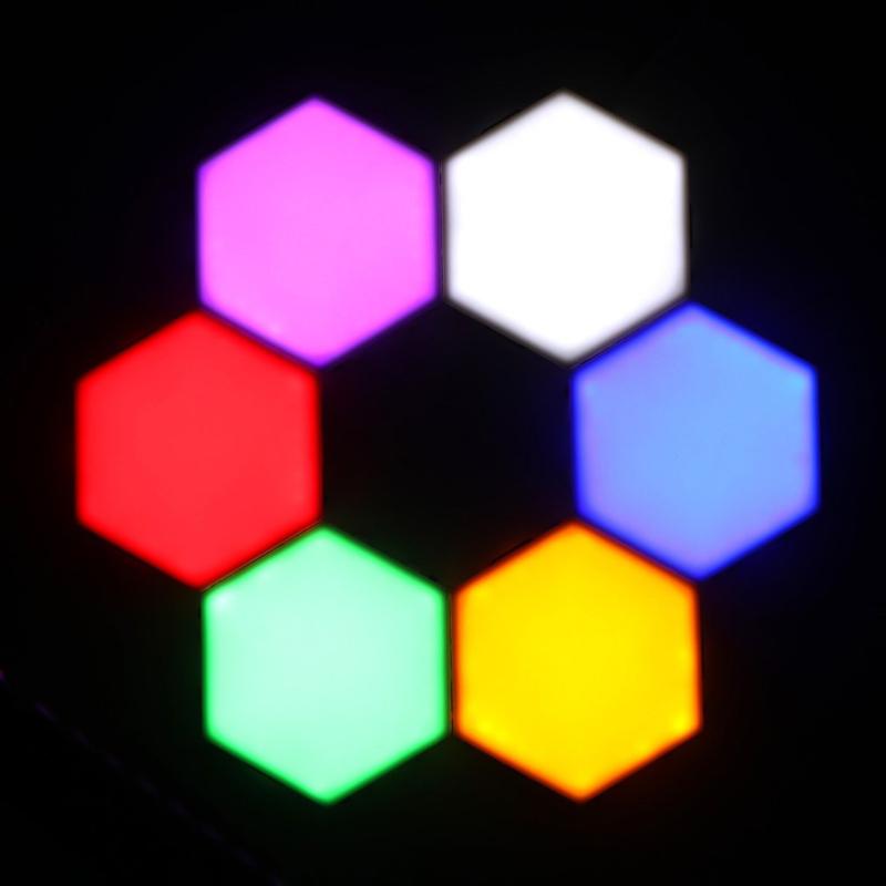 1 Pcs Quantum Lamp Led Lamp Modular Touch Sensitive Lighting Hexagonal Night Light Lamps Wall Hexagonal Wall Light
1 Pcs Quantum Lamp Led Lamp Modular Touch Sensitive Lighting Hexagonal Night Light Lamps Wall Hexagonal Wall Light