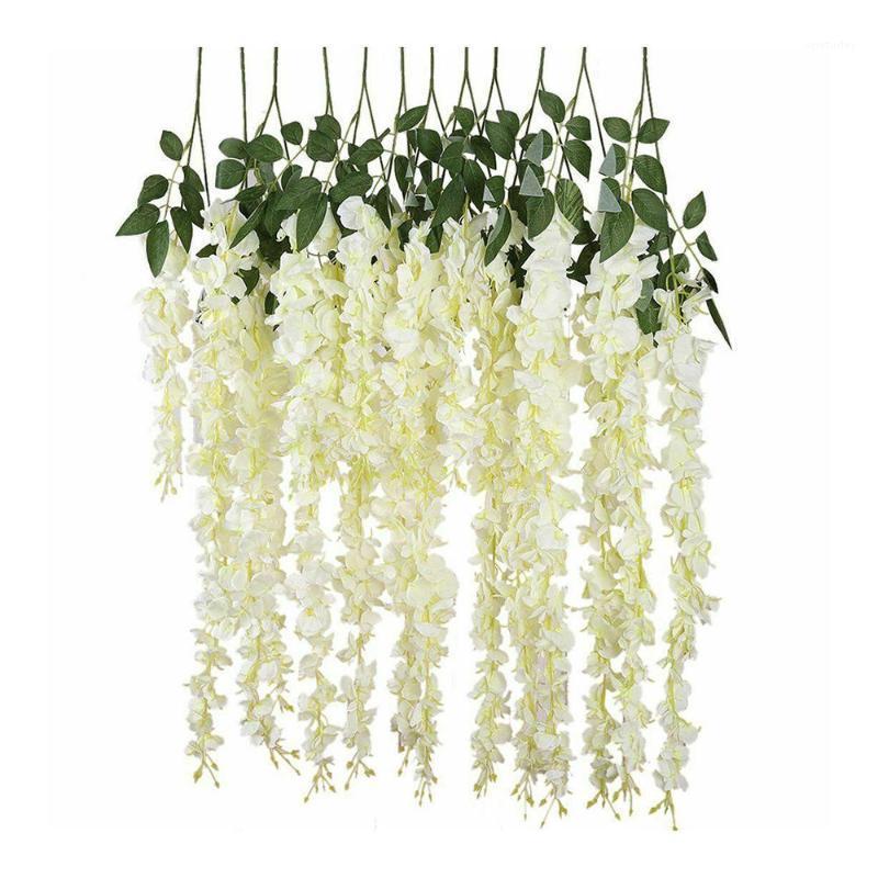 8pcs/lot Artificial Wisteria Hanging Vine for Wedding Ceremony Party Home Garden Decor Simulation Wisteria Bars1, Green
8pcs/lot Artificial Wisteria Hanging Vine for Wedding Ceremony Party Home Garden Decor Simulation Wisteria Bars1, Green