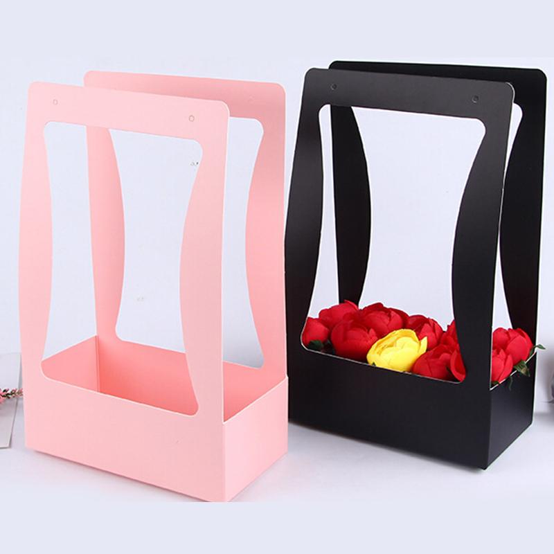 Portable Flower Box Packaging Flower Basket Gifts Folding Paper Box Florist Supplies Valentine's Day wedding party decor gift
Portable Flower Box Packaging Flower Basket Gifts Folding Paper Box Florist Supplies Valentine's Day wedding party decor gift