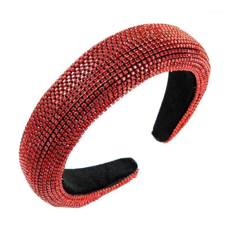 Brand Gorgous Full Red Rhinestone Headband For Woman Vintage Hand Made Sparkly Crystal Sponge Hairband Female Party Headpiece Hair Clips & B, Golden;silver
Brand Gorgous Full Red Rhinestone Headband For Woman Vintage Hand Made Sparkly Crystal Sponge Hairband Female Party Headpiece Hair Clips & B, Golden;silver