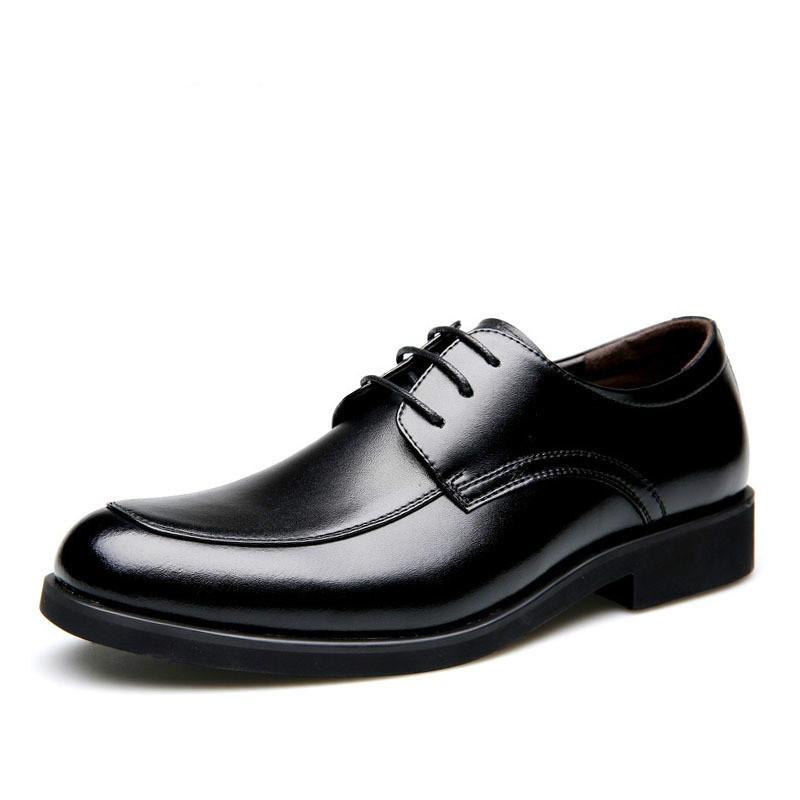 Genuine Leather Men Dress Shoes Italian Shoes Male Lace Up Pointed Toe Oxford Casual Wedding Formal Sweing, Black
Genuine Leather Men Dress Shoes Italian Shoes Male Lace Up Pointed Toe Oxford Casual Wedding Formal Sweing, Black