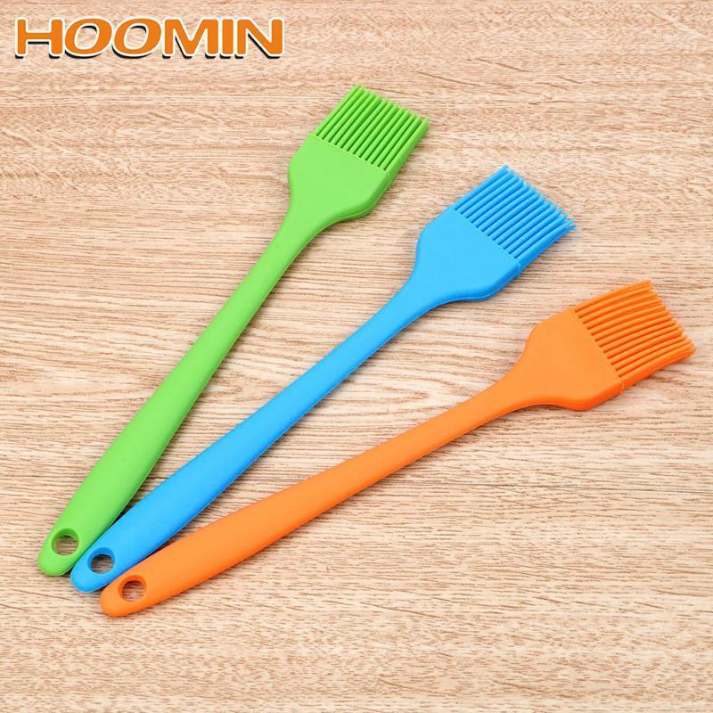 HOOMIN Flexible Silicone Basting Brush Sweep Grilling Cook Kitchen High Heat Resistance Brush Soft Pastry Brushes BBQ Tools1, Blue
HOOMIN Flexible Silicone Basting Brush Sweep Grilling Cook Kitchen High Heat Resistance Brush Soft Pastry Brushes BBQ Tools1, Blue