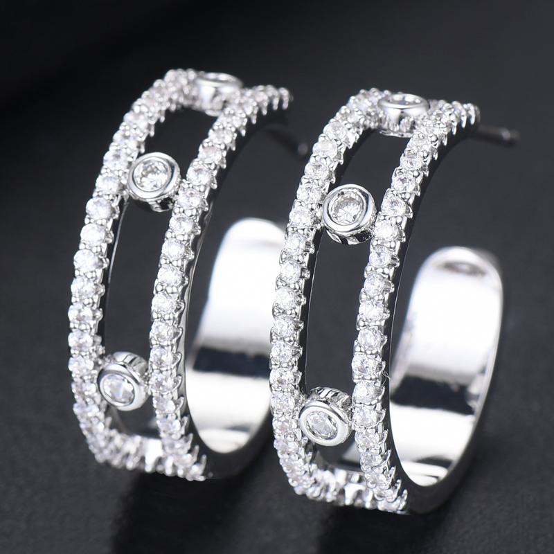 GODKI Personality Round Cubic Zircon CZ Circle Hoop Earrings For Women Wedding Fashion Jewelry Trendy Party Retro Hoop Earrings
GODKI Personality Round Cubic Zircon CZ Circle Hoop Earrings For Women Wedding Fashion Jewelry Trendy Party Retro Hoop Earrings