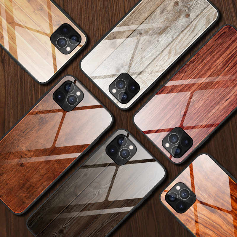 For iPhone 12 Pro Max Luxury Wood Grain Phone Case For iPhone 12 mini TPU Edge Slim Glass Cover CaseCoque Shell, M 02
For iPhone 12 Pro Max Luxury Wood Grain Phone Case For iPhone 12 mini TPU Edge Slim Glass Cover CaseCoque Shell, M 02