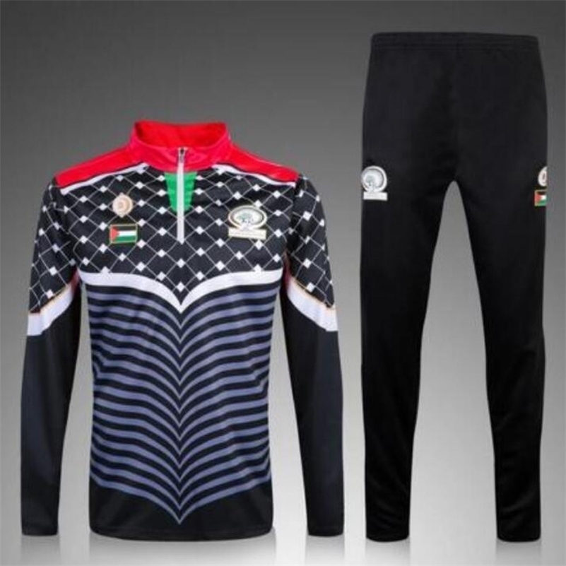 Thai Quality For Survetement Palestino Black Sweatshirt Maillot De Foot Palestine Futbol Camisa Tracksuit Running Sets 201207
Thai Quality For Survetement Palestino Black Sweatshirt Maillot De Foot Palestine Futbol Camisa Tracksuit Running Sets 201207