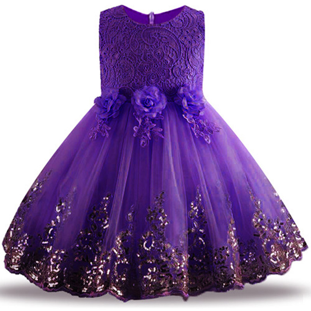 Kids White Bridesmaid Wedding Flower Girls Dress Party Dresses Girls Princess Dress Children Teen Clothing for 3 5 7 9 12 Years LJ200921