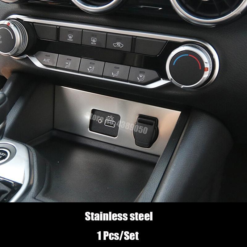 Stainless steel For Sentra 2020 Accessories Car cigarette Lighter panel decoration Cover trim Sticker Car styling 1pcs1
Stainless steel For Sentra 2020 Accessories Car cigarette Lighter panel decoration Cover trim Sticker Car styling 1pcs1