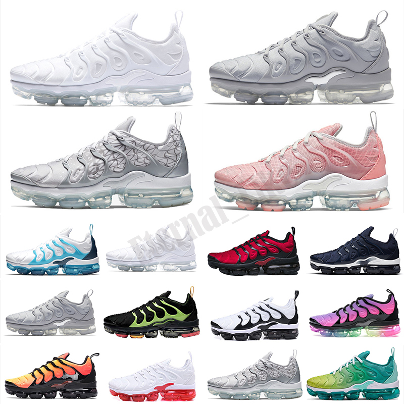 2020 New TN PLUS Mens Women Shoes Game Royal Orange USA Fluorescence Black Rainbow Triple White Green Sports Outdoor Sneakers, Color 15 
2020 New TN PLUS Mens Women Shoes Game Royal Orange USA Fluorescence Black Rainbow Triple White Green Sports Outdoor Sneakers, Color 15