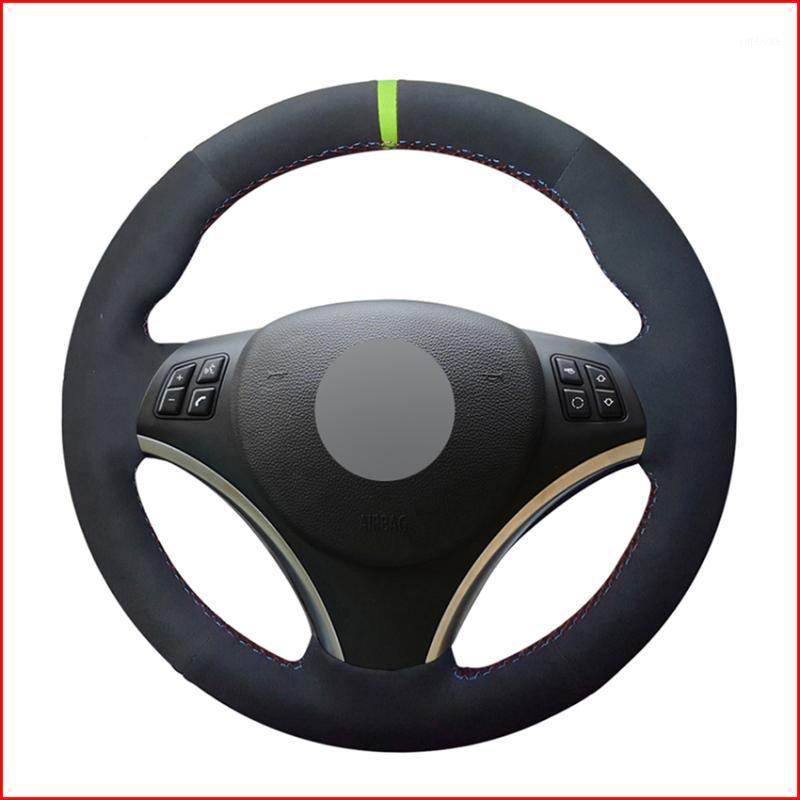 MEWANT Black Suede Steering Wheel Covers for E90 E91 E92 E93 E87 E81 E82 E88 X1 E84 Accessories1
MEWANT Black Suede Steering Wheel Covers for E90 E91 E92 E93 E87 E81 E82 E88 X1 E84 Accessories1