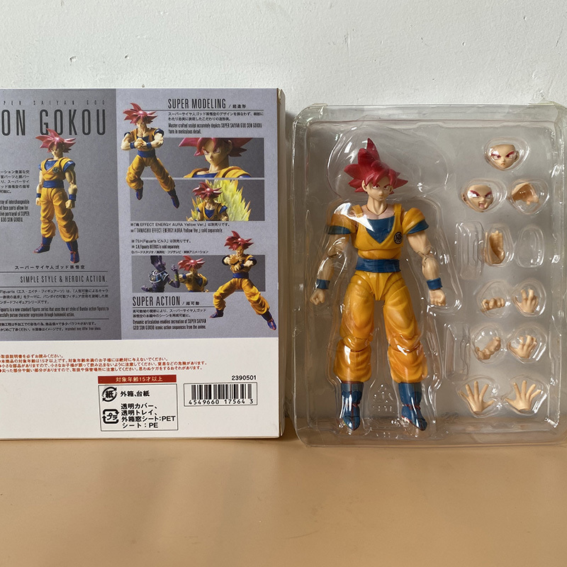 SH Figuarts Super Saiyan Goku Gokou Action Figure Movable Collection Model Kids Toy Doll Anime 201202, With box
SH Figuarts Super Saiyan Goku Gokou Action Figure Movable Collection Model Kids Toy Doll Anime 201202, With box