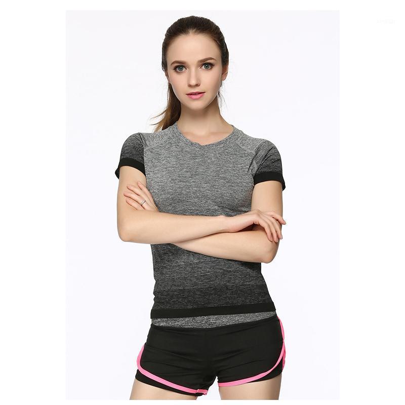 Women' Sport Shirts Quick Dry Running T-shirt Sleeve Fitness Clothes Tees & Tops Deporte Mujer1
Women' Sport Shirts Quick Dry Running T-shirt Sleeve Fitness Clothes Tees & Tops Deporte Mujer1