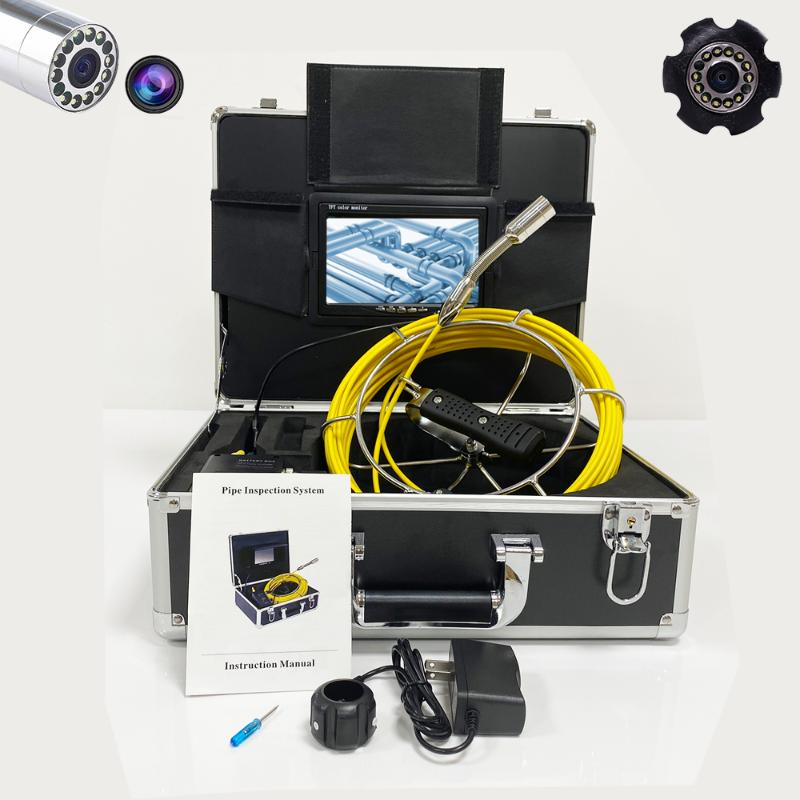 20M Cable Sewer Waterproof Camera Pipe Pipeline Drain Inspection System 23mm 1000TVL HD Camera Head
20M Cable Sewer Waterproof Camera Pipe Pipeline Drain Inspection System 23mm 1000TVL HD Camera Head