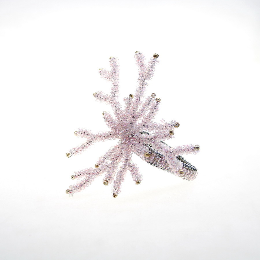 free shipping new coral napkin ring flower napkin holder 12 pcs qn18040320 201123