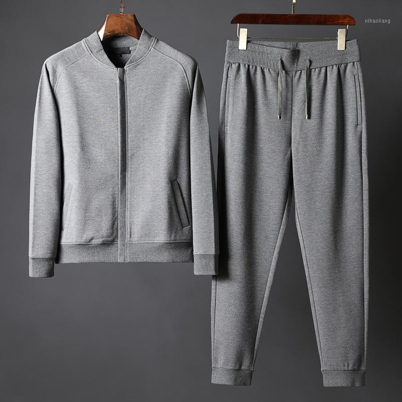 Solid Color Set (sweatshirt+pants) Luxury Stand Collar Casual Sports Mens Hoodies Slim Fit Man Sets With Pants 4XL1, Grey
Solid Color Set (sweatshirt+pants) Luxury Stand Collar Casual Sports Mens Hoodies Slim Fit Man Sets With Pants 4XL1, Grey